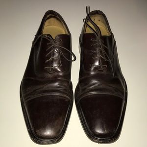 Men’s Cole Haan dark brown leather dress shoes